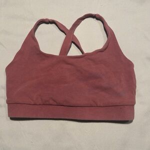 Groceries Apparel Bralette Dark Pink Size S Non-Toxic Dyes Organic Cotton New